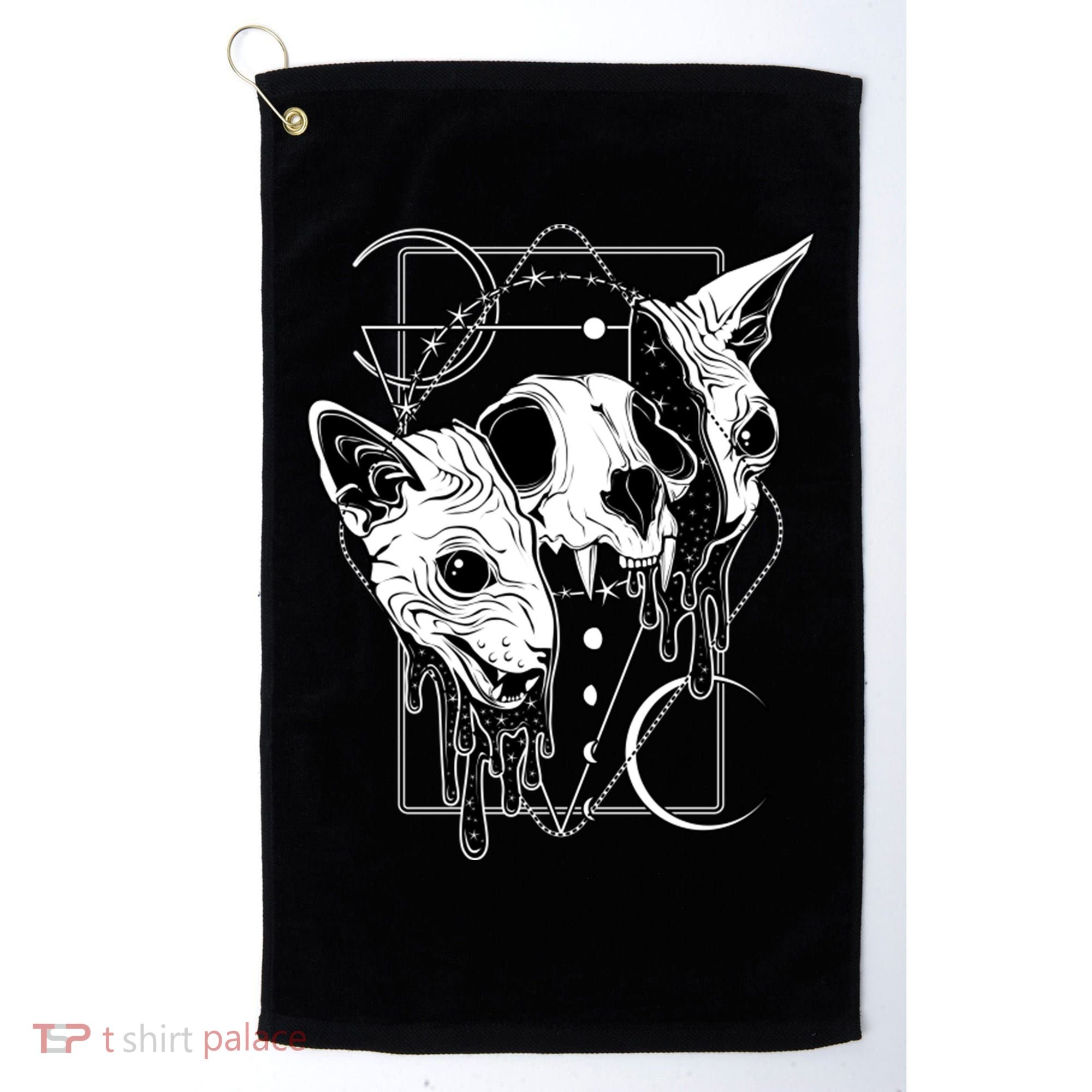 Cosmic Sphynx Golf Towel