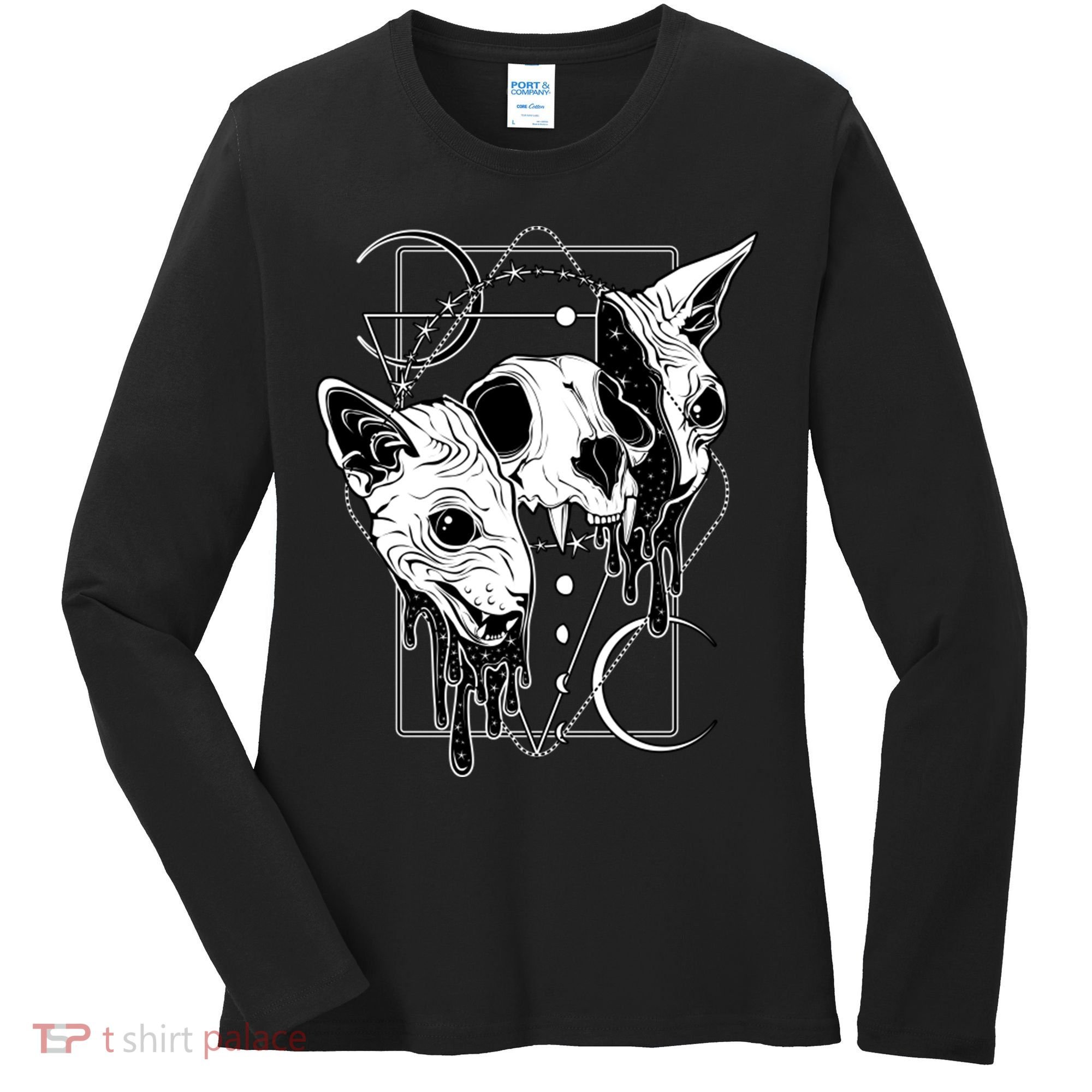 Cosmic Sphynx Women's Long Sleeve Shirt