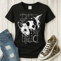 Cosmic Sphynx Women's T-Shirt thumb 3