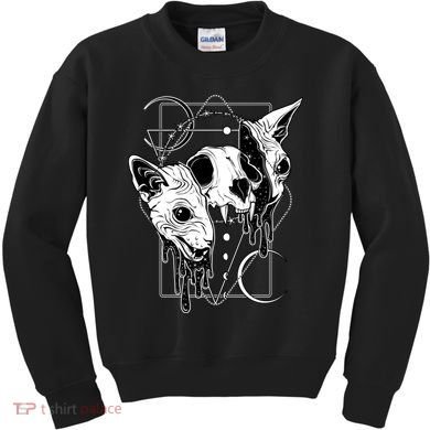 Cosmic Sphynx Kids Sweatshirt