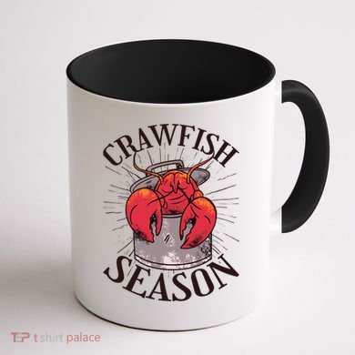 Crawfish Season Crawfish Boil Crew Cajun Lover Gift Coffee Mug back