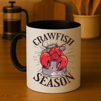 Crawfish Season Crawfish Boil Crew Cajun Lover Gift Coffee Mug thumb 4