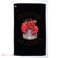 Crawfish Season Crawfish Boil Crew Cajun Lover Gift Golf Towel thumb 0