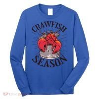 Crawfish Season Crawfish Boil Crew Cajun Lover Gift Long Sleeve Shirt thumb 0