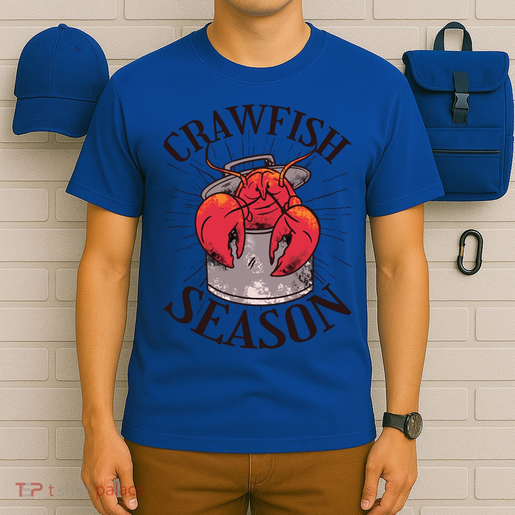 Crawfish Season Crawfish Boil Crew Cajun Lover Gift T-Shirt
