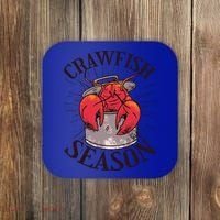 Crawfish Season Crawfish Boil Crew Cajun Lover Gift Coaster thumb 0