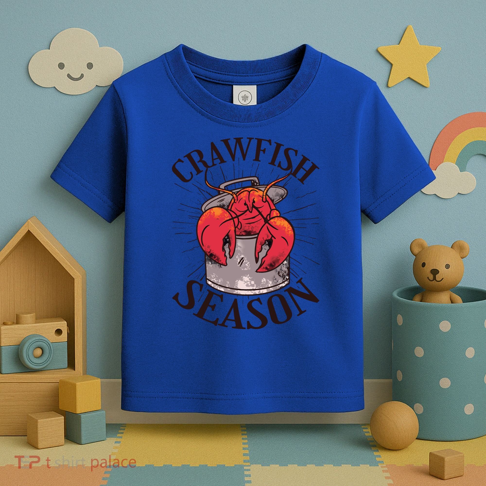 Crawfish Season Crawfish Boil Crew Cajun Lover Gift Toddler T-Shirt