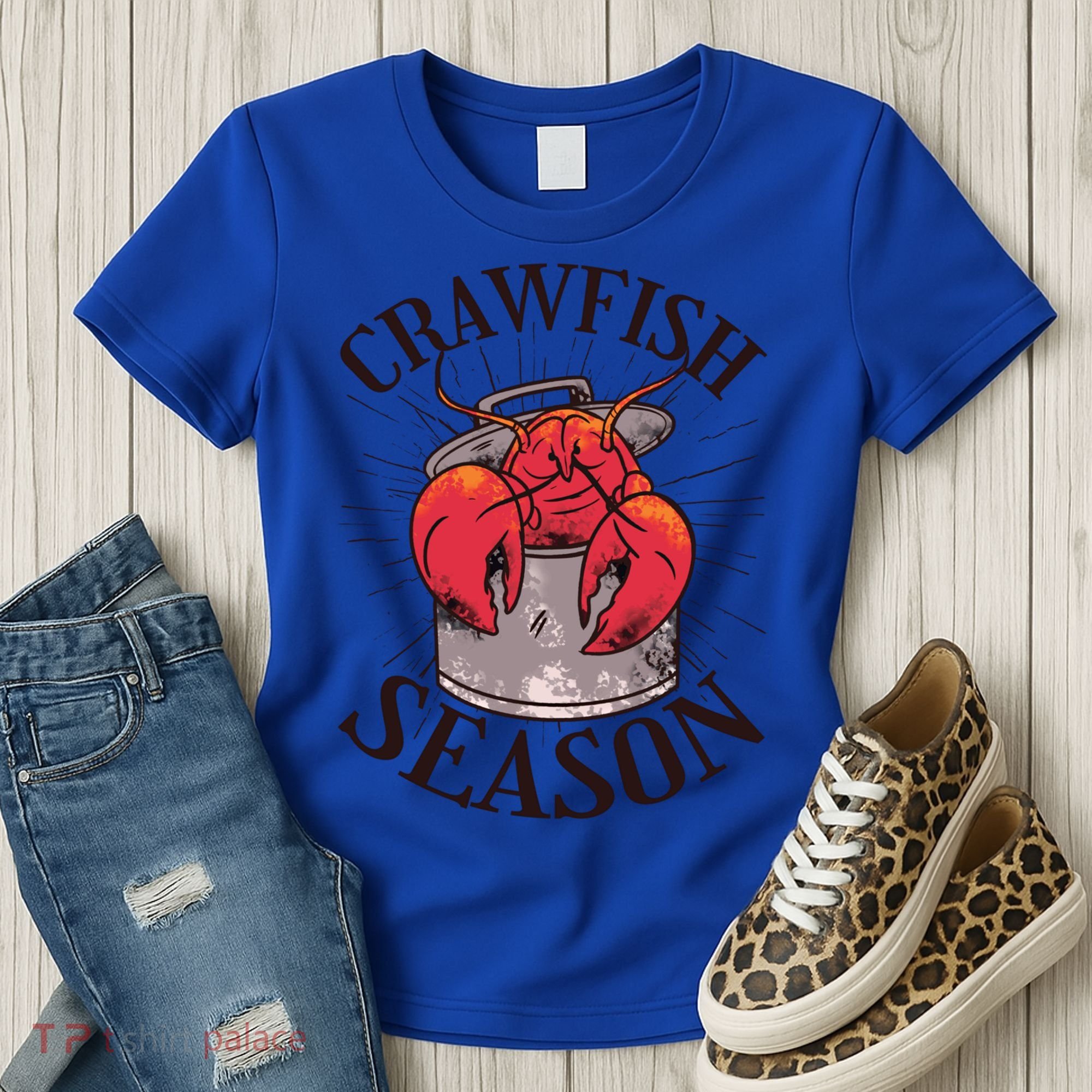 Crawfish Season Crawfish Boil Crew Cajun Lover Gift Women's T-Shirt