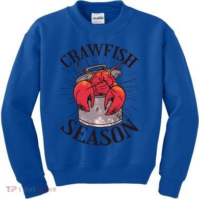 Crawfish Season Crawfish Boil Crew Cajun Lover Gift Kids Sweatshirt