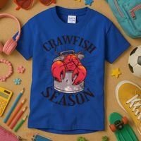 Crawfish Season Crawfish Boil Crew Cajun Lover Gift Kids T-Shirt thumb 3