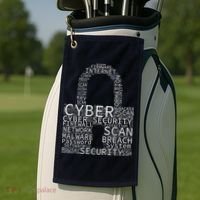 Cyber Security Golf Towel thumb 2
