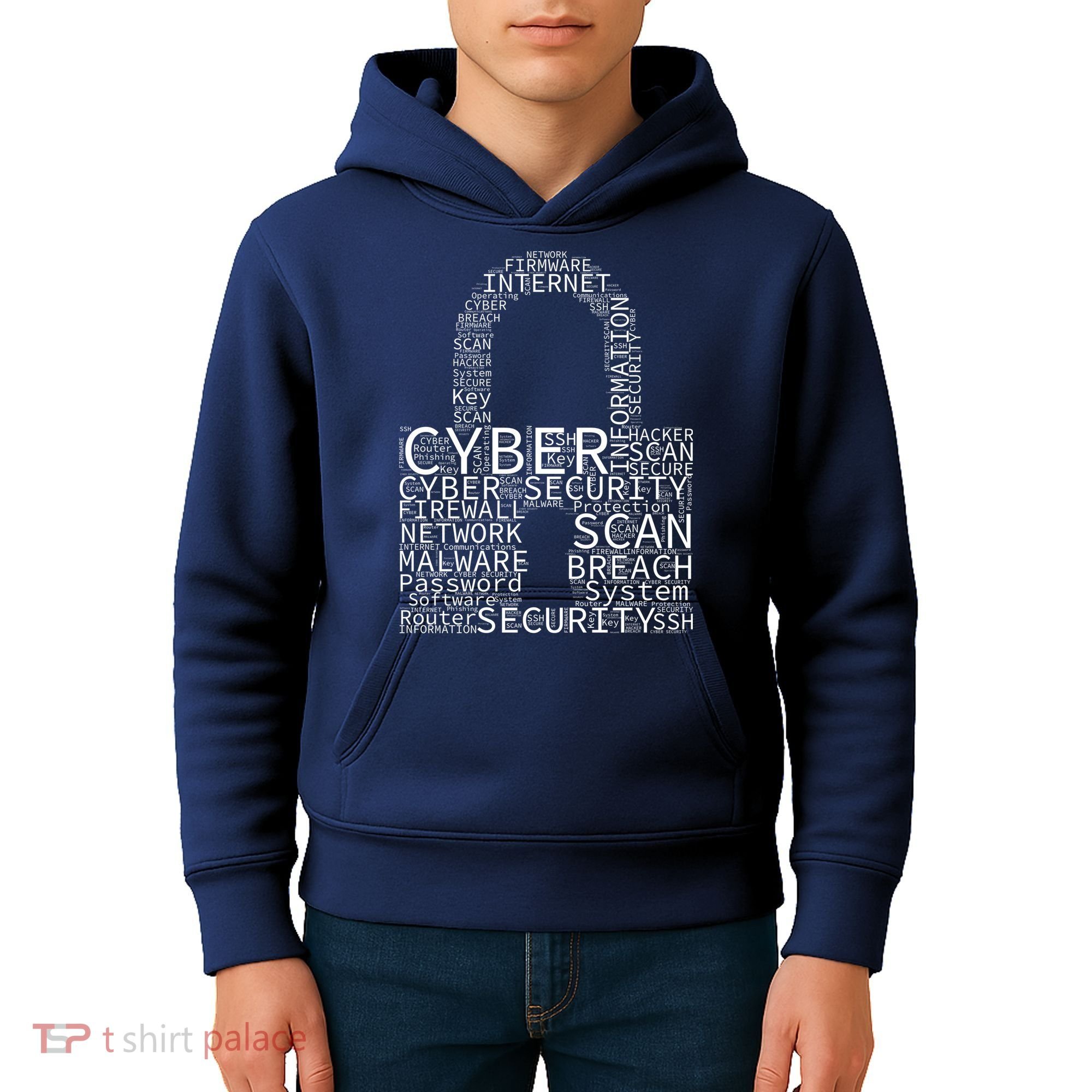 Cyber Security Kids Hoodie