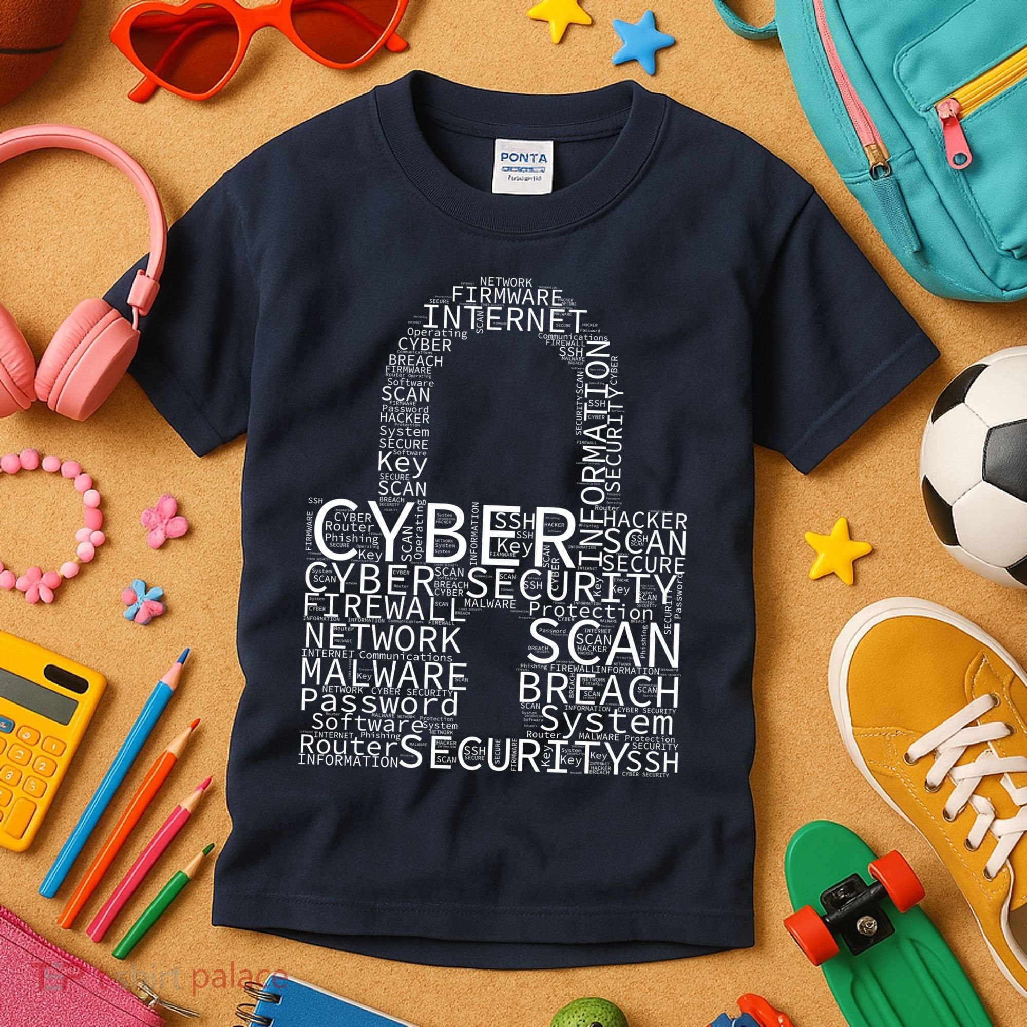 Cyber Security Kids T-Shirt