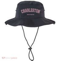 Charleston South Carolina Sc Varsity Style Charleston Bucket Hat thumb 0