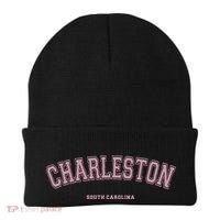 Charleston South Carolina Sc Varsity Style Charleston Beanie thumb 0