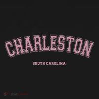 Charleston South Carolina Sc Varsity Style Charleston Women's Hoodie thumb 2