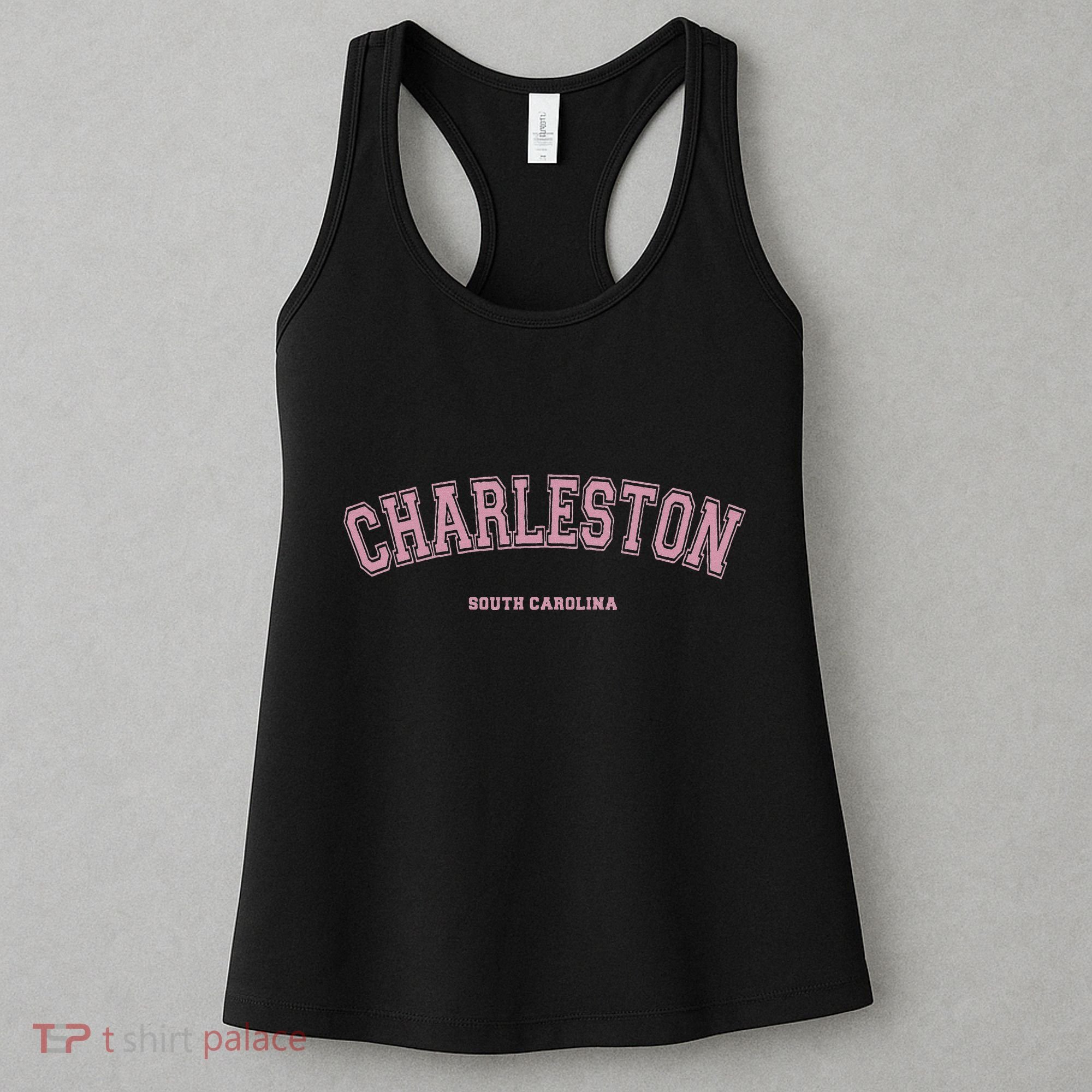 Charleston South Carolina Sc Varsity Style Charleston Women's Tank Top