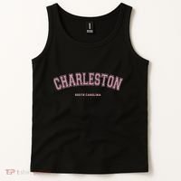 Charleston South Carolina Sc Varsity Style Charleston Tank Top thumb 2