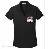 Chlamydia Survivor Cat Meme Funny Women's Dry Zone Grid Polo thumb 0