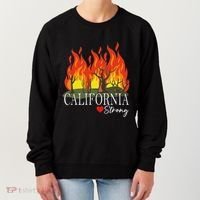 California Strong California Fire Women's Sweatshirt thumb 0