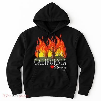 California Strong California Fire Hoodie