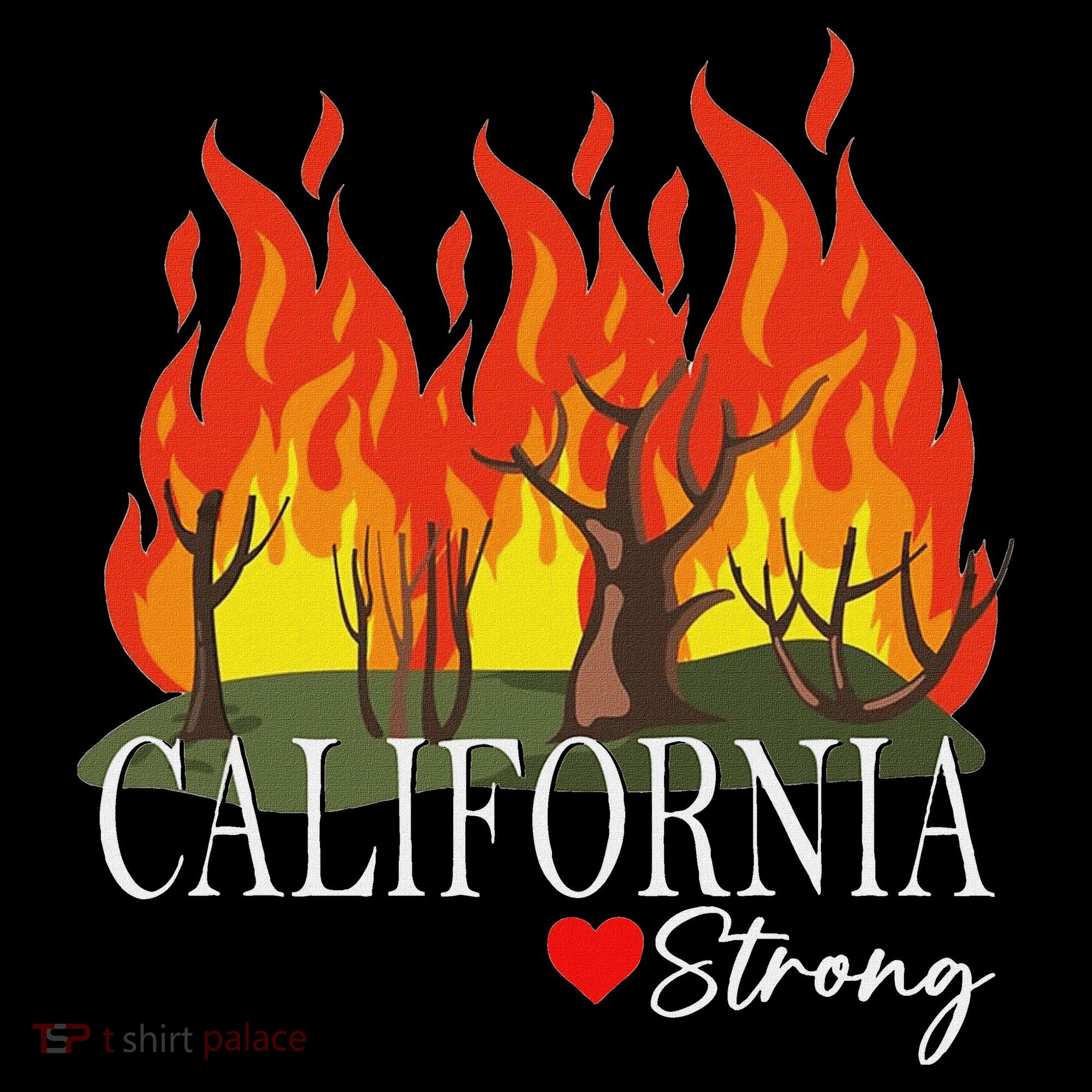 California Strong California Fire Backpack