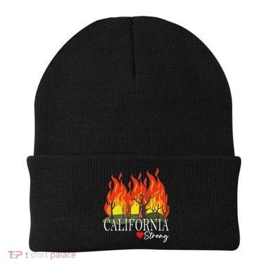 California Strong California Fire Beanie