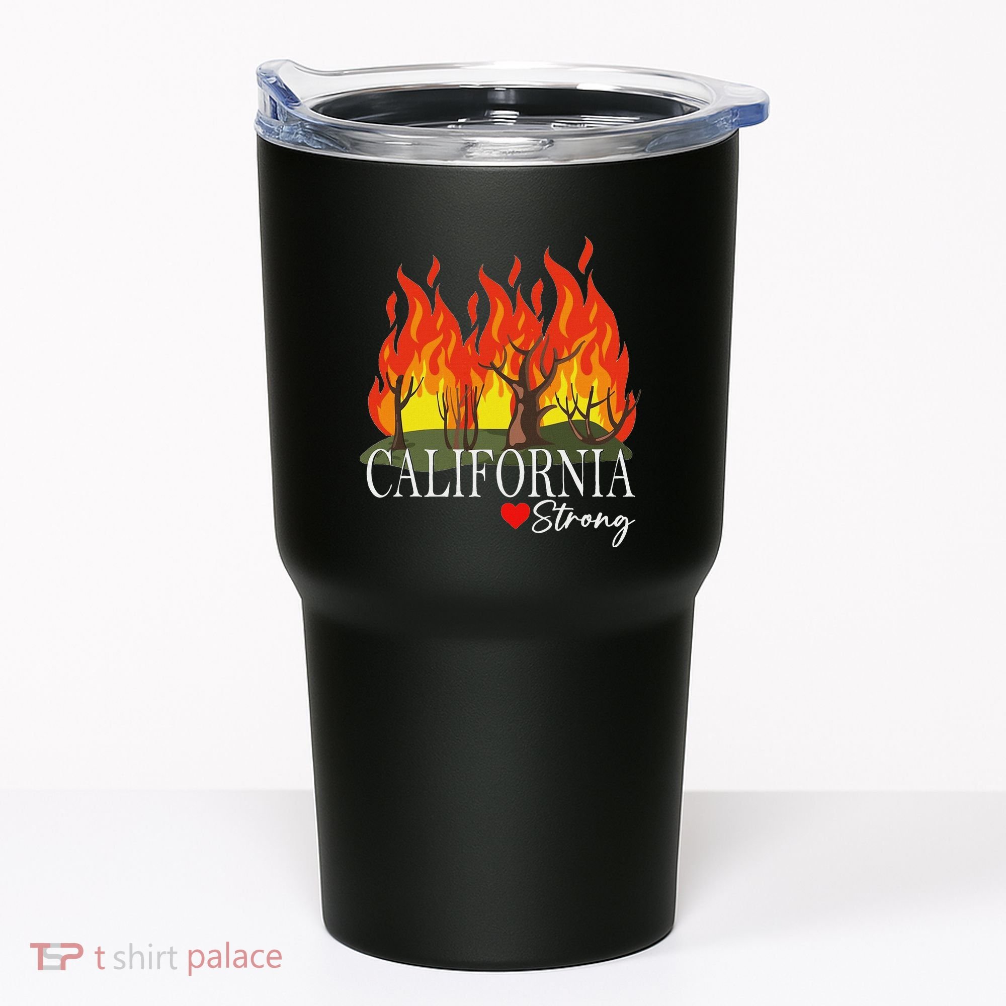 California Strong California Fire Tumbler