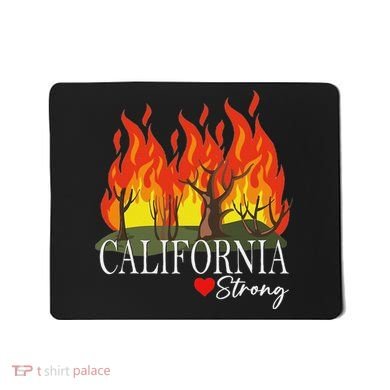 California Strong California Fire Mousepad