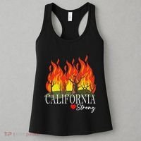 California Strong California Fire Women's Tank Top thumb 3