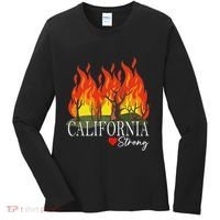 California Strong California Fire Women's Long Sleeve Shirt thumb 0
