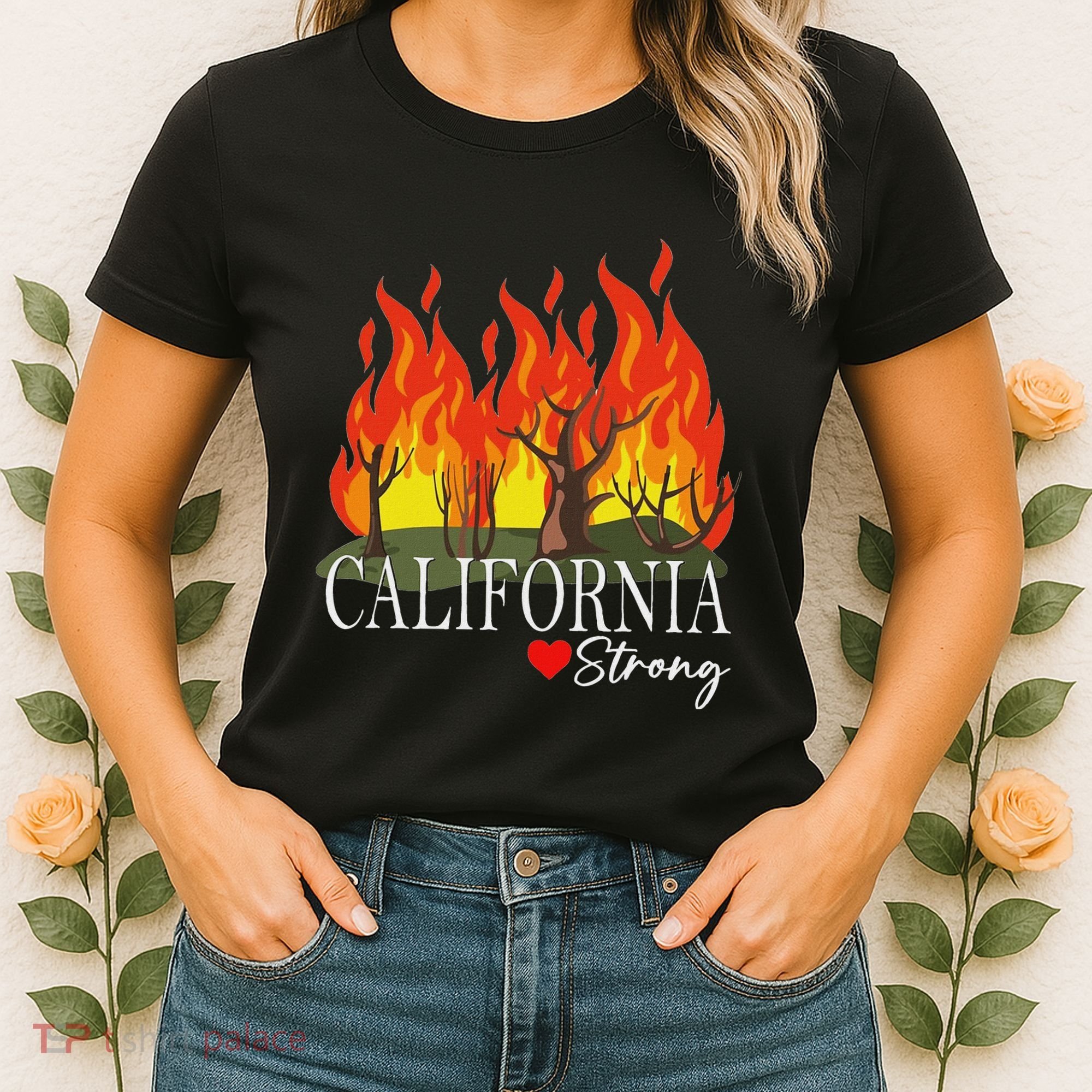 California Strong California Fire Women's T-Shirt
