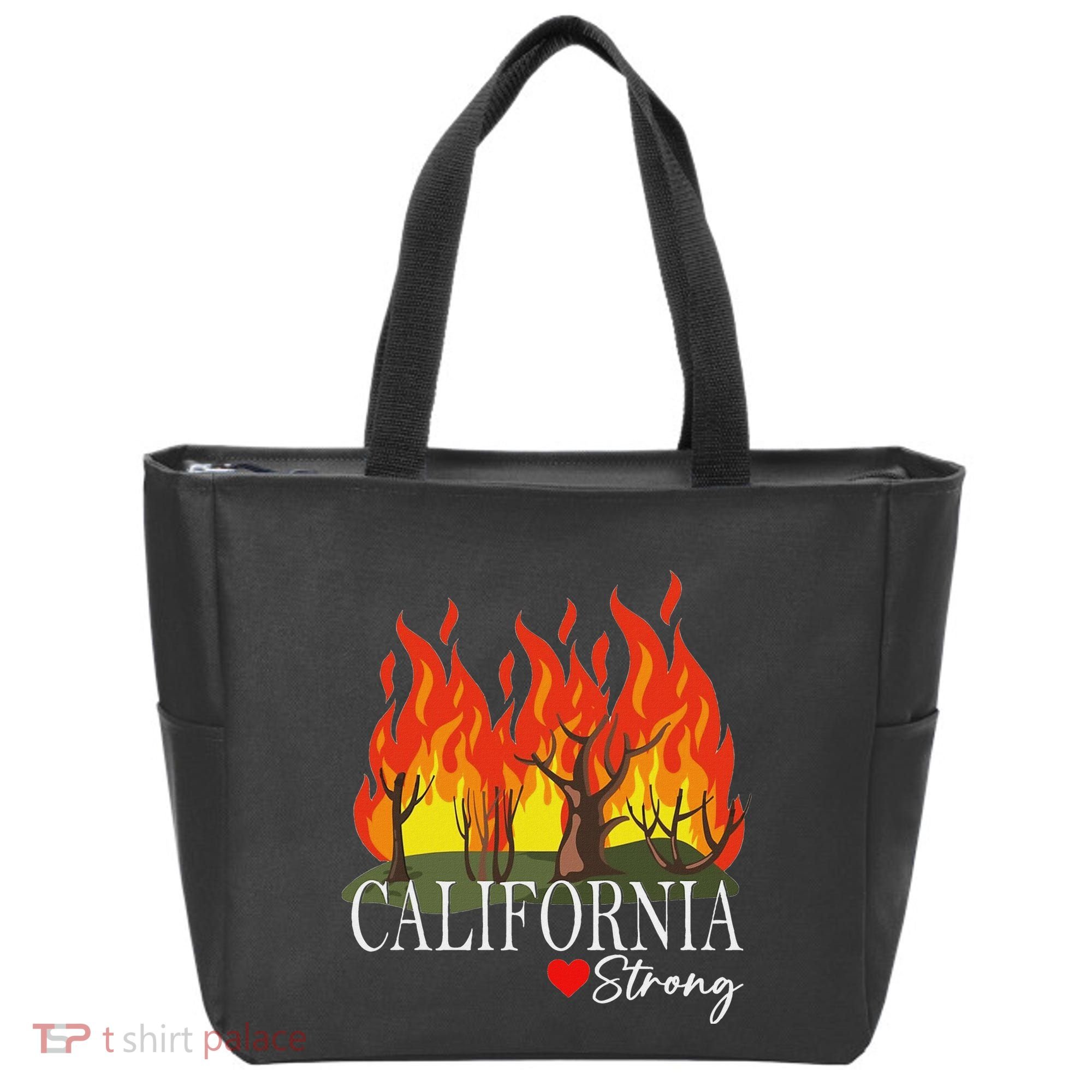 California Strong California Fire Tote Bag