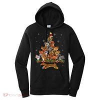 Cute Squirrel Christmas Tree Gift Decor Xmas Tree TShirt Women's Hoodie thumb 0