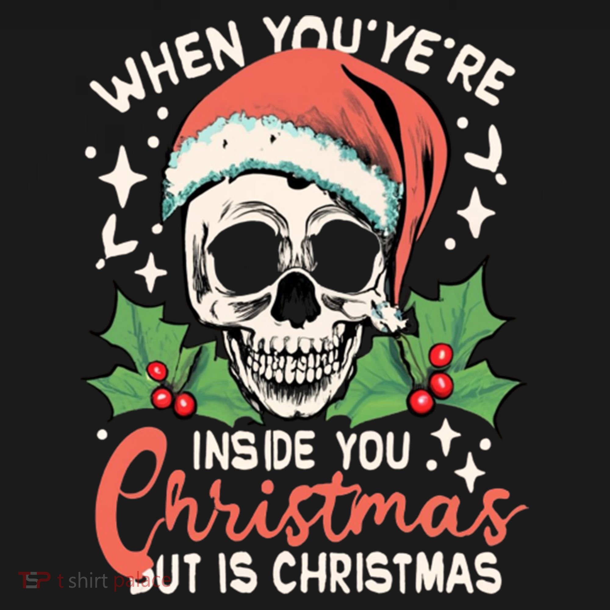 Christmas Skull Women's Hoodie