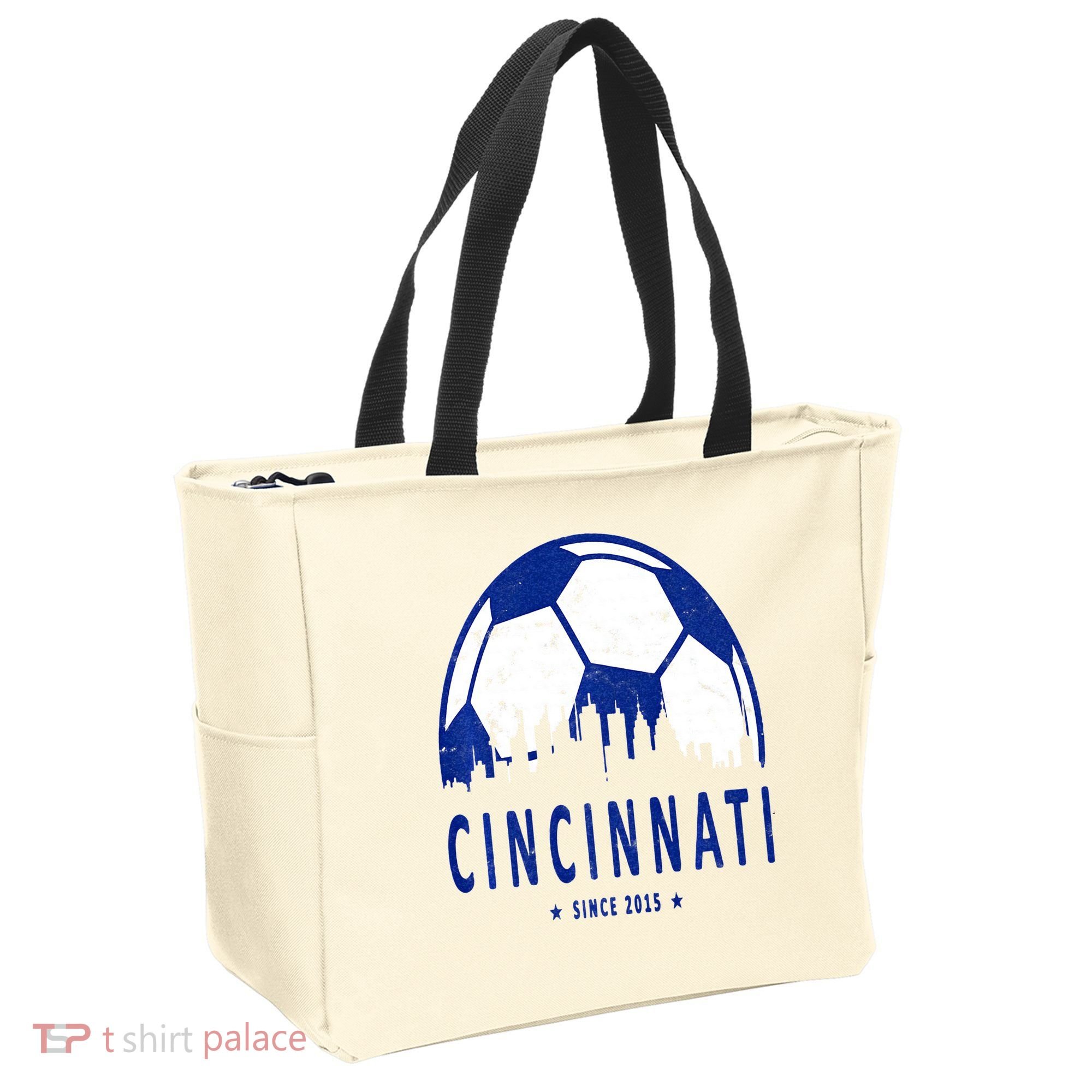 Cincinnati Soccer Tote Bag