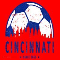 Cincinnati Soccer Santa Hat thumb 1