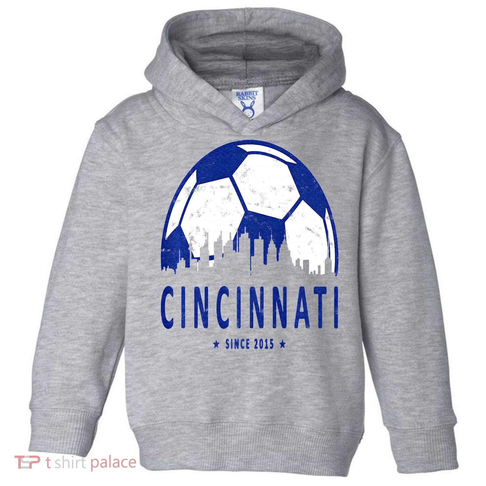 Cincinnati Soccer Toddler Hoodie