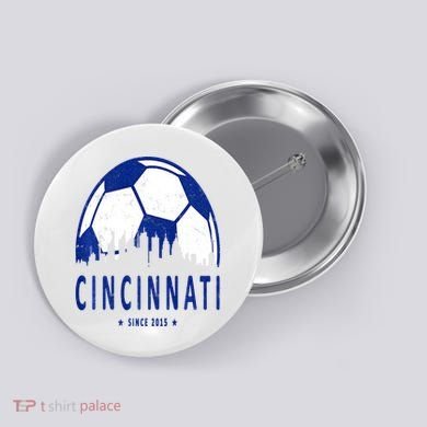 Cincinnati Soccer Button