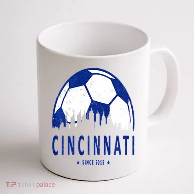 Cincinnati Soccer Coffee Mug back