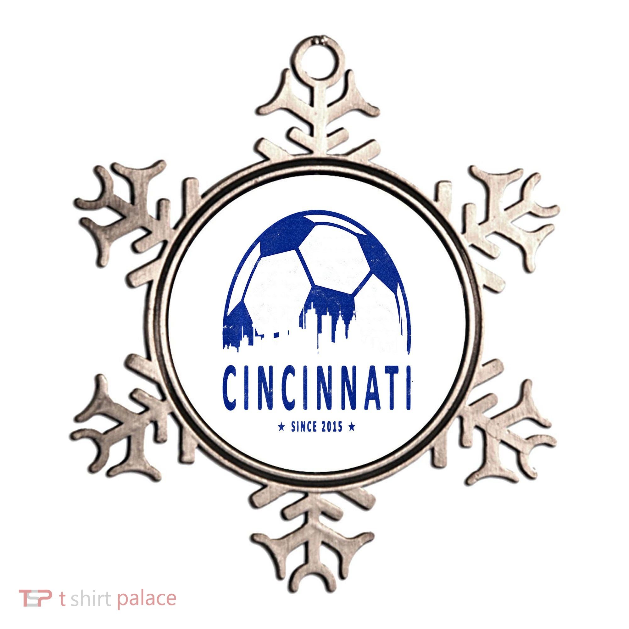 Cincinnati Soccer Ornament