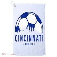 Cincinnati Soccer Golf Towel thumb 0