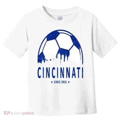 Cincinnati Soccer Toddler T-Shirt