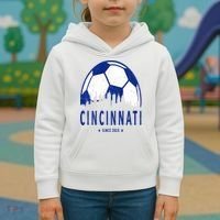 Cincinnati Soccer Kids Hoodie thumb 3