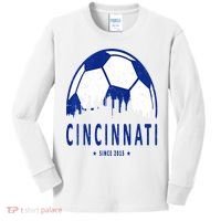 Cincinnati Soccer Kids Long Sleeve Shirt thumb 0