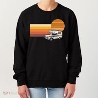 Cabover Slidein Camper RV Truck Retro Truck Camper Women's Sweatshirt thumb 0
