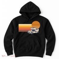 Cabover Slidein Camper RV Truck Retro Truck Camper Hoodie thumb 0