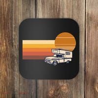 Cabover Slidein Camper RV Truck Retro Truck Camper Coaster thumb 0