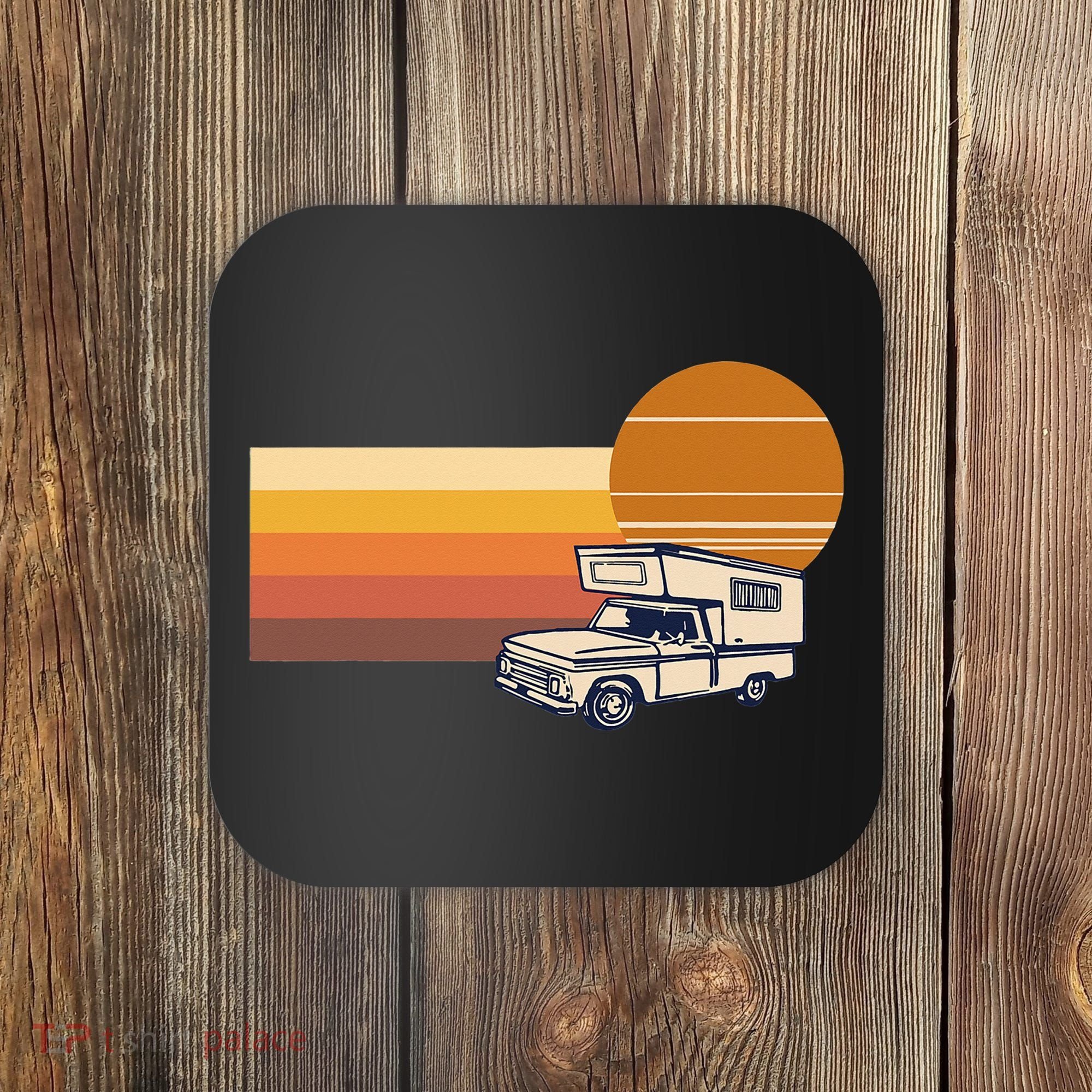 Cabover Slidein Camper RV Truck Retro Truck Camper Coaster