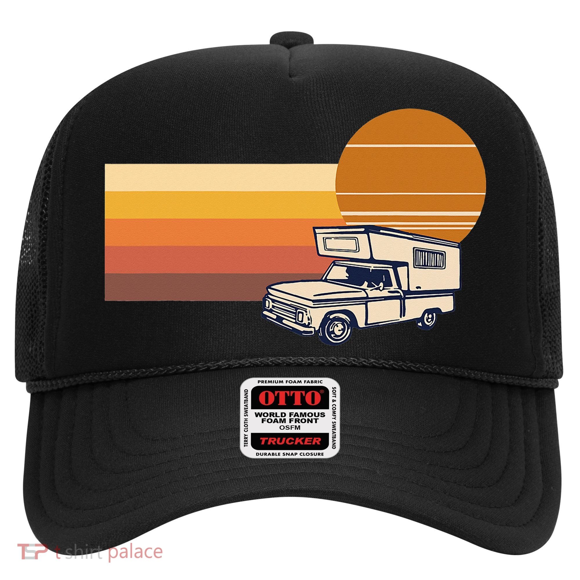 Cabover Slidein Camper RV Truck Retro Truck Camper Hat